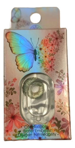 Lentes Contacto Angel Ice Green + Estuche Pinza Coreano Angel Ice Green