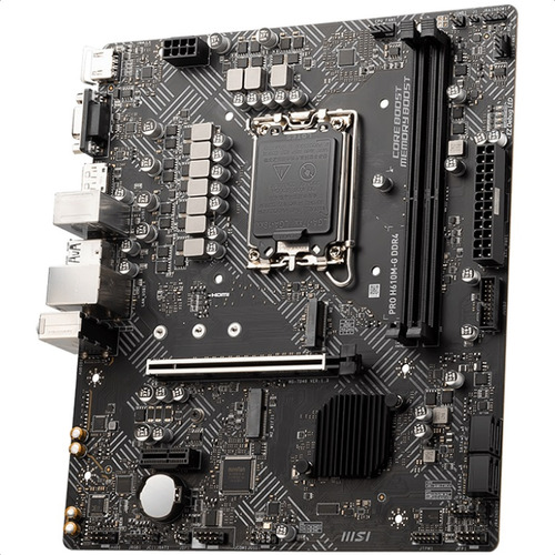 Tarjeta Madre Msi Pro H610m-g Ddr4 Pcie Usb3 1700 12va 13va