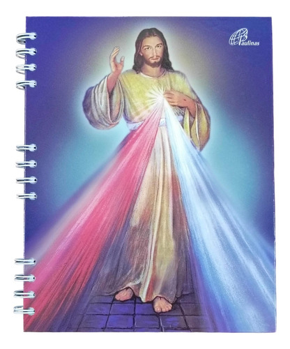 Cuaderno Argollado Motivos Religiosos - (cuadriculado)