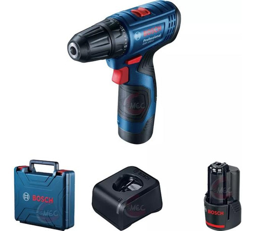 Kit Taladro Atornillador Bosch Gsr 120-li + P Case