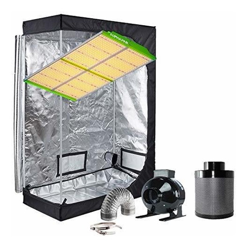 Conylite Hdroponics Grow Tent Complete Kit, 48 X24 X60 Indoo