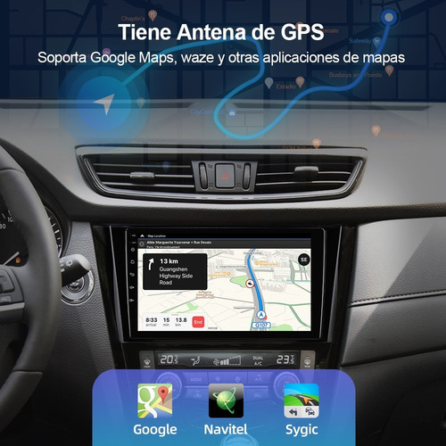 Zk Estéreo Cámara Para Nissan Xtrail 2015-2021 Frente Gps