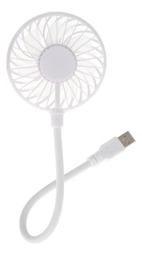 A+ 2 Mini Ventiladores Portátiles Usb Blancos De 35 X 8 X