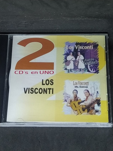 Cd  Los Visconti  2 Cds En Uno                  Supercultura