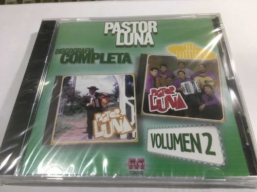 Pastor Luna Discografia Completa Cd Doble Nuevo Cerrado