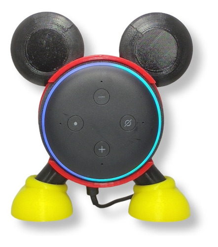 Base Para Para Alexa Echo Dot 3ra Generación Mickey Mouse 