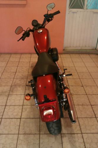 Harley Davidson Iron 883 2013 Candy Orange