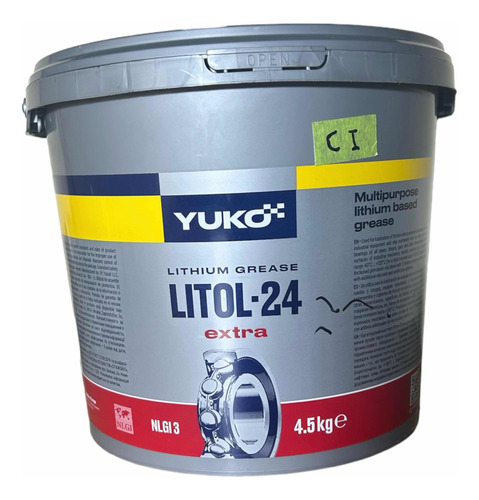 Galón De Grasa Multi Propósito (lithium) Yuko 4.5kg