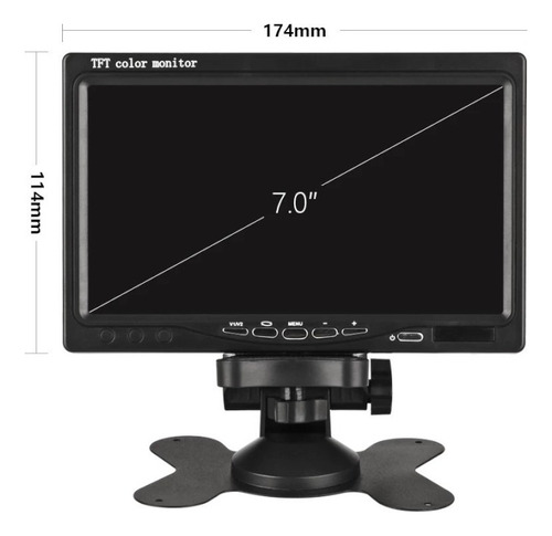 Kit De Retroceso Para Camión 12v A 24v - Camara Y Pantalla