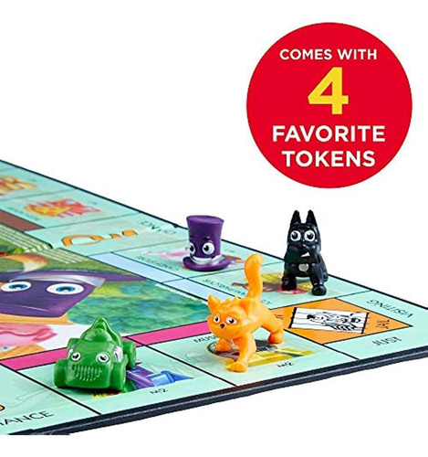 Juego De Mesa Monopoly Junior, A Partir De 5 Años Exclus