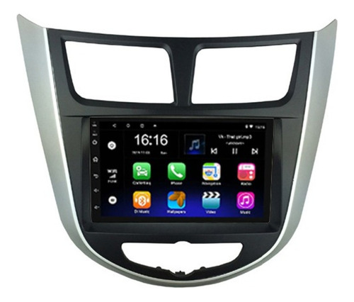 Autoradio Hyundai  Accent 2011-2020 9puLG +camara Retroceso