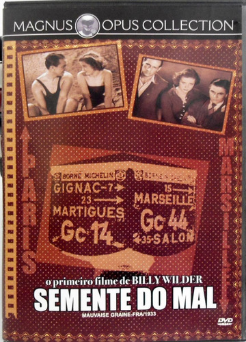 Dvd Semente Do Mal - Billy Wilder - Impecável