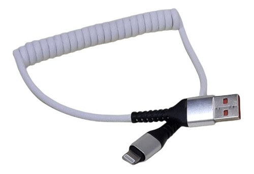 Cable Usb Para iPhone Datos Rulo Carga Turbo Microcentro