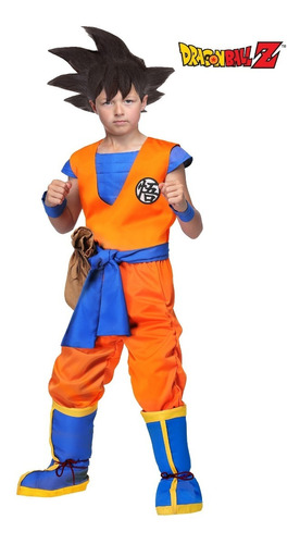 Disfraz De Goku Dragon Ball Z Talla Large(12-14)para Niño-