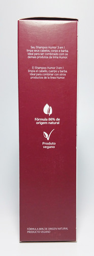 Natura Humor A Dois Hombre Eau De Toilette + Shampoo 3 En 1