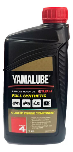 Kit De Mantencion Yamalube 10w40 Full Sintetico Para Mt03