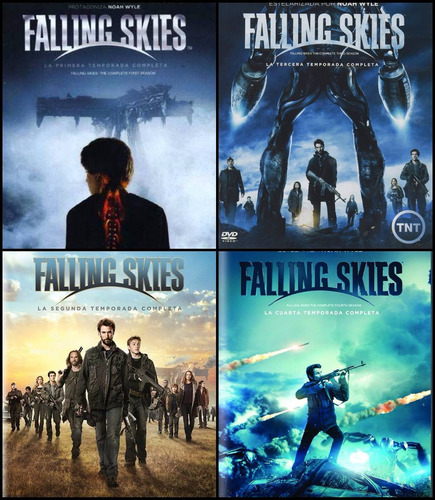 Falling Skies Paquete Temporadas 1 2 3 4  Dvd