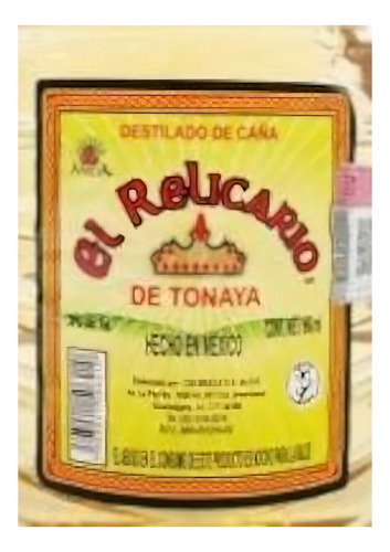 Pack De 4 Licor De Caña El Relicario De Tonaya 960 Ml