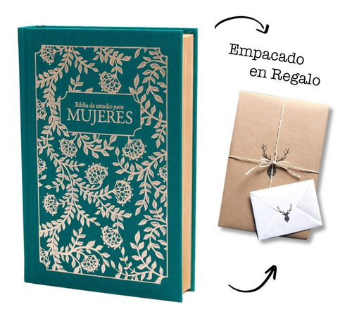 Biblia De Estudio Para Mujeres Rvr 1960 Tela Verde Tapa Dura