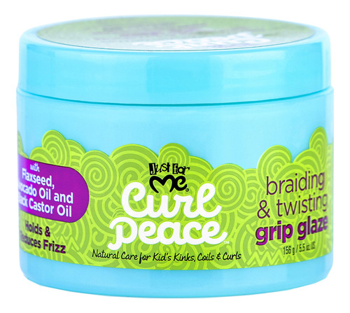 Just For Me Curl Peace - Esmalte De Agarre Trenzado Y Retor.