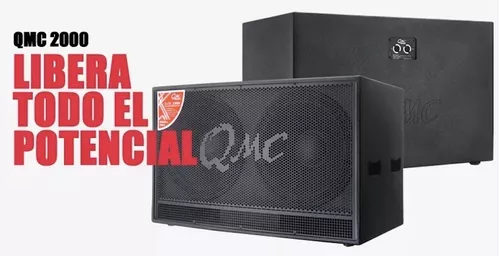 QMC-1000A Subwoofer amplificado de 18 con DSP