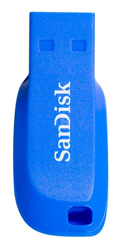 Imagen 3 de 3 de Pendrive SanDisk Cruzer Blade 16GB 2.0 azul eléctrico