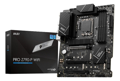 Tarjeta Madre Msi Pro Z790-p Wifi Lga 1700 Ddr5 Wifi 6e Atx Negro