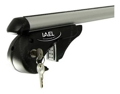 Imagen 5 de 8 de Barras Porta Equipaje Fiat Toro C/llave Aluminio Ovalado