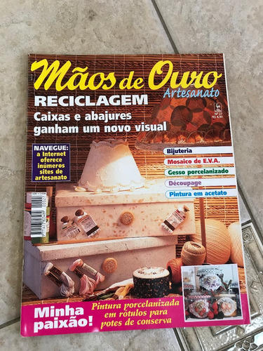 Revista Mãos De Ouro Artesanato Reciclagem27 Bijuterias 273a