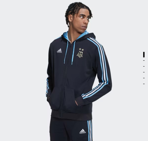 Adidas Conjunto Afa Dna 2022campera, Pantalón Y Remera M (Usado)