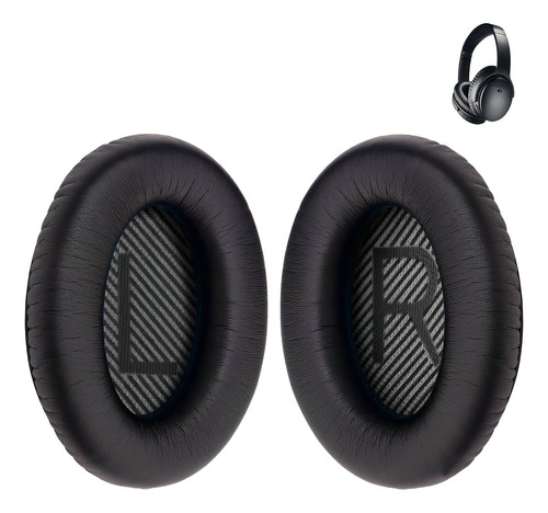 Audifonos Compatible Con Bose Qc35 Qc25 Lenfech Color Negro