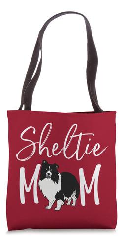 Sheltie Mom Purse Bi Black Sheltie, Amante Del Perro Pastor 