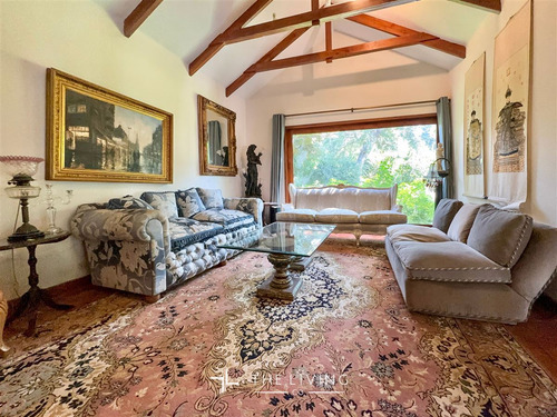Preciosa Casa Chilena A La Venta Casa 5d Y 4b, Lo Barnechea