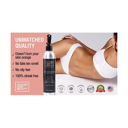 Autobronceador En Spray De Bronceado Sin Sol Aceite Seco Nat