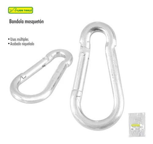 Bandola Mosqueton Lion Tools 8220 5 1/2 Pulgadas 6pzas