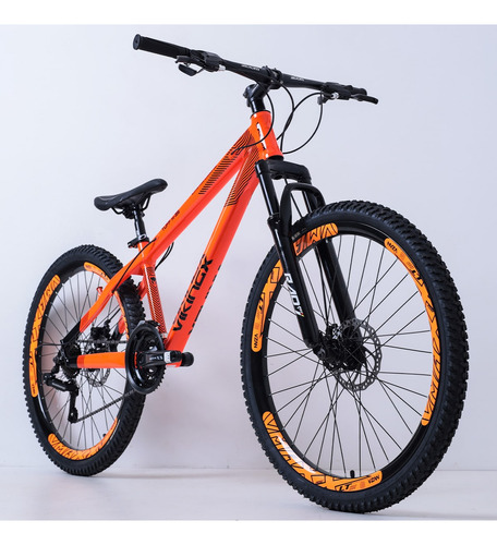 Bicicleta Viking X Shimano 21v - Laranja - Tuff X-35