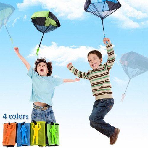 Juguete Divertido Para Niños Con Forma De Miniparacaídas Con
