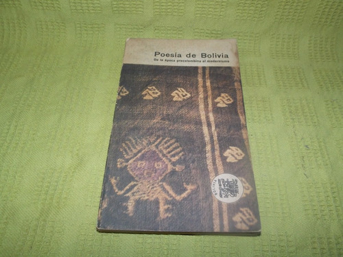 Poesía De Bolivia - Eudeba
