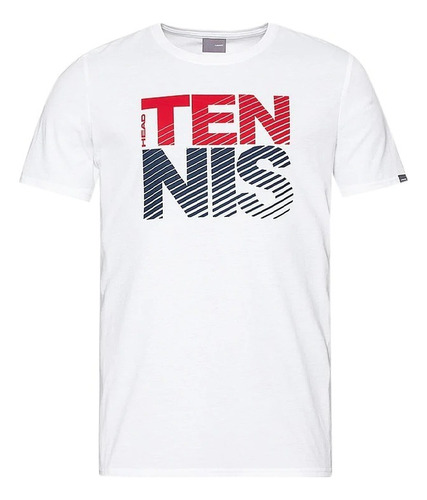 Remera Tenis Head Chris T Shirt Hombre Padel Algodon Man