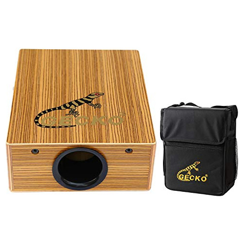 Cajón De Viaje Gecko, Caja De Percusión De Madera, In...