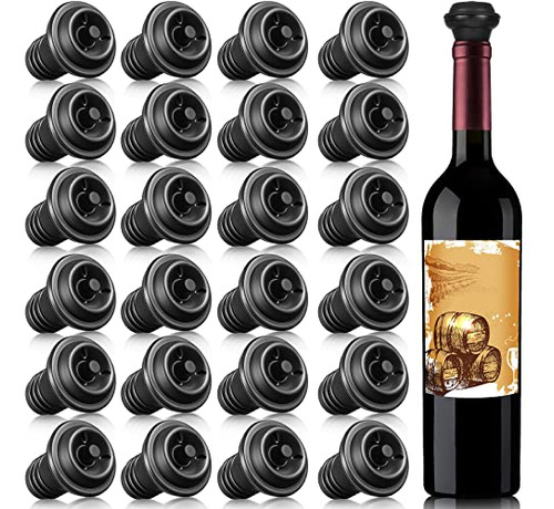 Tapones De Vacio Para Bomba De Vino De Color Negro