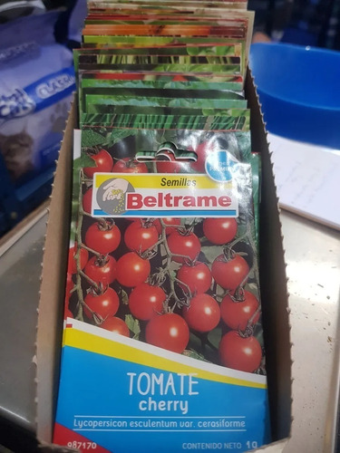 Imagen 3 de 3 de Semillas Tomate Cherry Beltrame Paquete 1g Huerto Jardines
