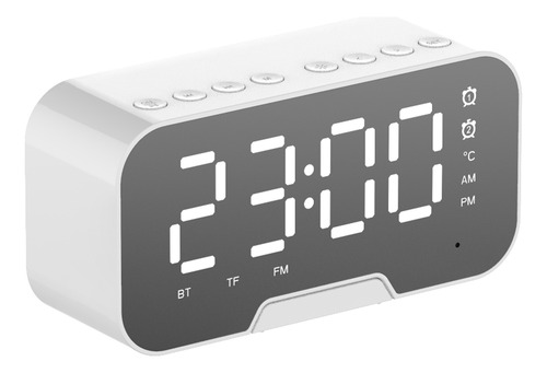 Reloj Despertador Inalámbrico Inteligente Con Altavoz Blueto