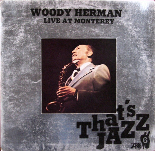 Woody Herman - Live At Monterey - Lp Made Usa 1976 Jazz