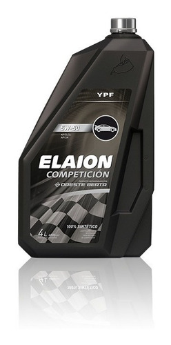 Aceite Ypf Elaion Competicion 5w50 X 1 Lt Sintético 