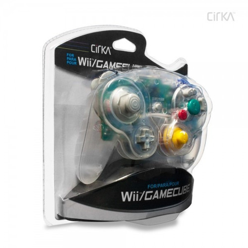 Gamecube / Wii : Controle Transparente Cirka Novo Lacrado