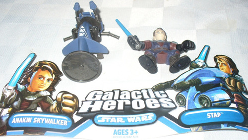 Star Wars Galactic Heroes Anakin Skywalker & Stap Hasbro