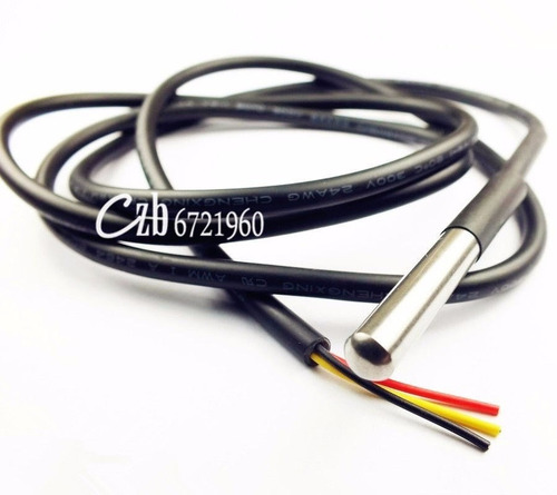 Sensor Temperatura  Ds18b20 Impermeable Sonda  Arduino