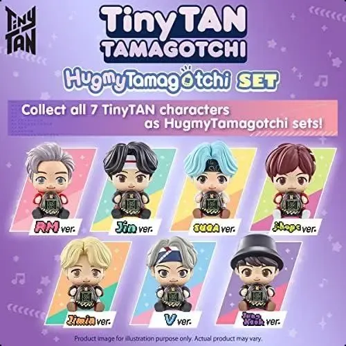 TinyTAN Hugmy たまごっち 3種セット Tamagotchi Nano X Bts Tinytan Hugmy Tamagotchi Jungkook Ver