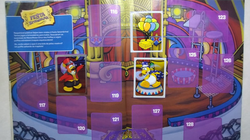 Álbum De Figurinha Club Penguin Com 41 Cromos Colados (Usado)